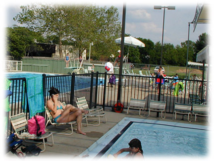 pools and deck